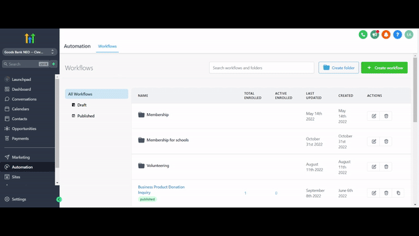 Workflow Automation Workflow Automation
