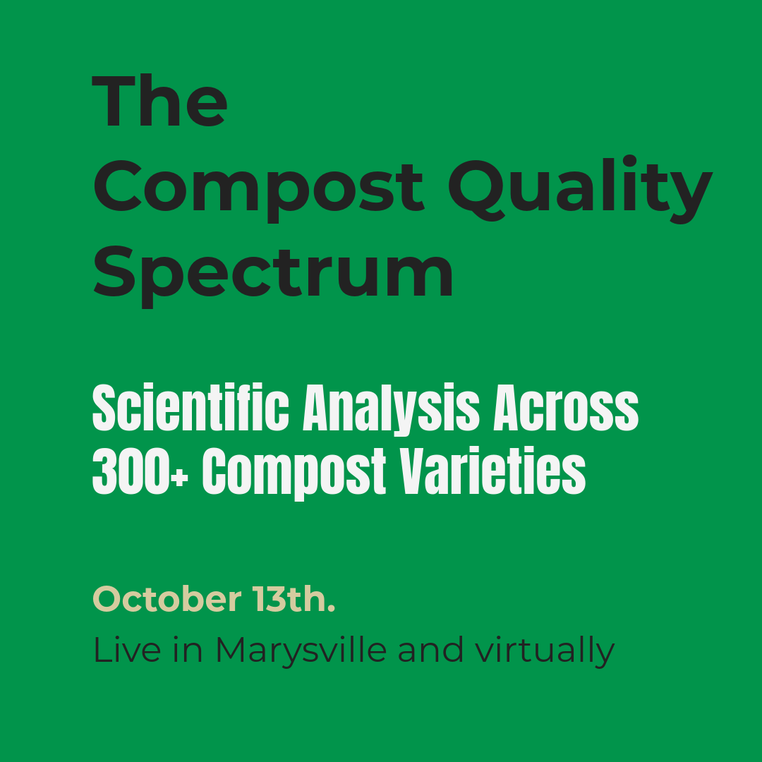 The Compost Quality Spectrum The Compost Quality Spectrum. An event organized by the Compost Marketing Agency